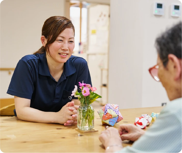 職員の中瀬さん